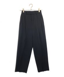 AURALEE（オーラリー）の古着「LIGHT WOOL MAX GABARDINE SLACKS」｜ネイビー