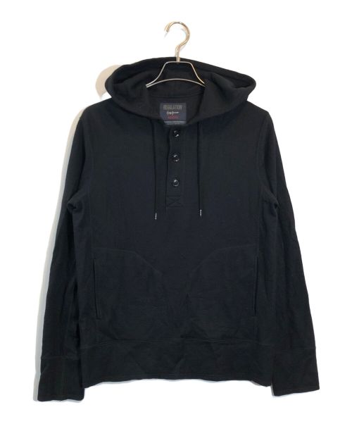 REGULATION Yohji Yamamoto（レギュレーションヨウジヤマモト）REGULATION Yohji Yamamoto (レギュレーションヨウジヤマモト) ウールパーカー ブラック サイズ:SIZE 1の古着・服飾アイテム