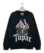 WACKO MARIA×2PACワコマリア×2パック）の古着「CREW NECK SWEAT SHIRT」｜ブラック