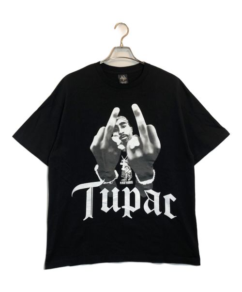 WACKO MARIA（ワコマリア）WACKO MARIA (ワコマリア) 2PAC (2パック) CREW NECK T-SHIR ブラック サイズ:XLの古着・服飾アイテム