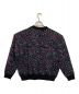 SYUMAN. (シュウマン) Le reve du papillon Sweater ブラック×パープル サイズ:SIZE FREE：18000円