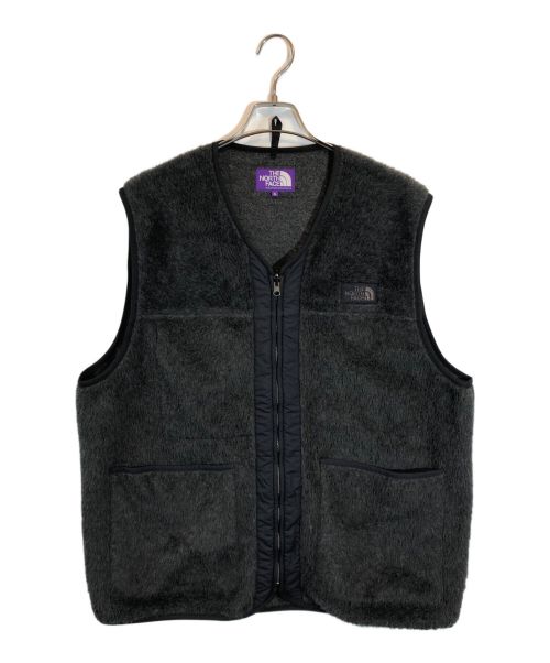 THE NORTHFACE PURPLELABEL（ザ・ノースフェイス パープルレーベル）THE NORTHFACE PURPLELABEL (ザ・ノースフェイス パープルレーベル) PLAS Wool Fleece Field Vest グレー サイズ:SIZE XLの古着・服飾アイテム