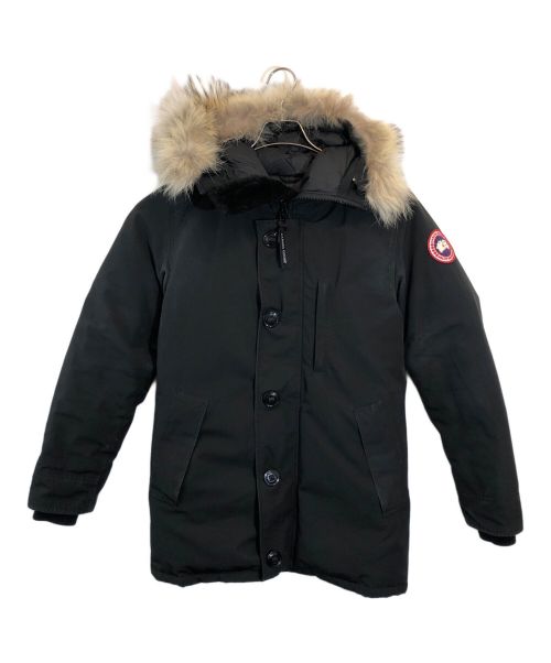 CANADA GOOSE（カナダグース）CANADA GOOSE (カナダグース) ジャスパー パーカ ヘリテージ ブラック サイズ:SIZE Sの古着・服飾アイテム