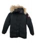 CANADA GOOSE（カナダグース）の古着「ジャスパー パーカ ヘリテージ」｜ブラック