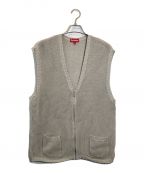 SUPREMEシュプリーム）の古着「dragon zip up sweater vest」｜ベージュ