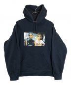 SUPREMEシュプリーム）の古着「Nan Goldin Misty and Jimmy Paulette Hooded Sweatshirt」｜ネイビー