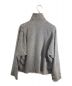 IRENISA (イレニサ) MODIFIED SLEEVE ZIP BLOUSON ブラック×ホワイト サイズ:SIZE 2 未使用品：45000円