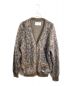 WACKO MARIA（ワコマリア）の古着「LEOPARD MOHAIR CARDIGAN」｜ブラウン