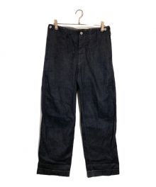 OLD JOE & Co.（オールドジョー）の古着「BUCKLE BACK SAILOR TROUSER」｜ブルー