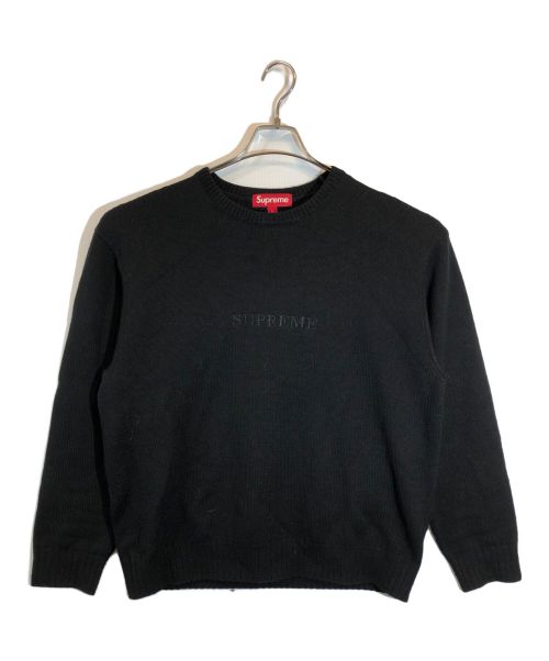 SUPREME（シュプリーム）SUPREME (シュプリーム) PILLED SWEATER ブラック サイズ:SIZE Lの古着・服飾アイテム