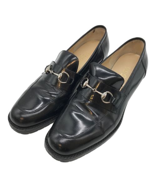 GUCCI（グッチ）GUCCI (グッチ) ビットローファー ブラック サイズ:SIZE 37 1/2の古着・服飾アイテム