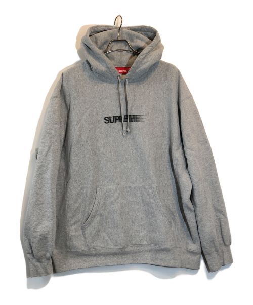 SUPREME（シュプリーム）Supreme (シュプリーム) Motion Logo Hooded Sweatshirt グレー サイズ:XXLの古着・服飾アイテム