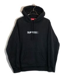 SUPREME（シュプリーム）の古着「Motion Logo Hooded Sweatshirt」｜ブラック