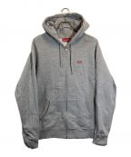 SUPREMEシュプリーム）の古着「Small Box Zip Up Hooded Sweatshirt」｜グレー