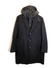 Engineered Garments（エンジニアド ガーメンツ）の古着「Chester Coat 20oz Melton」｜ネイビー