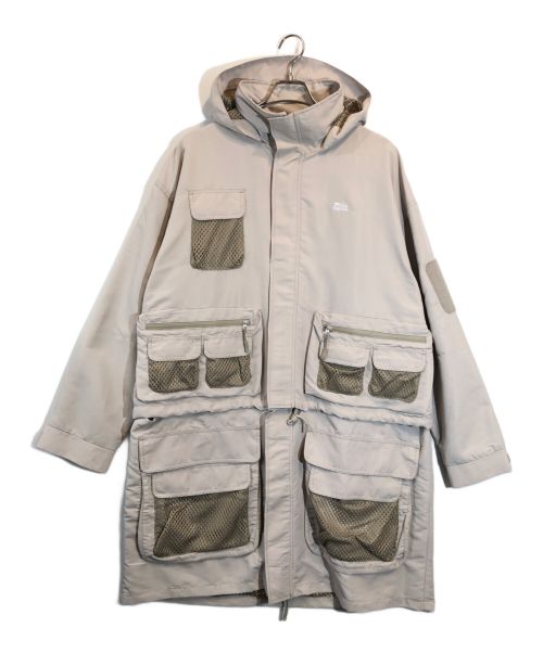 Abu Garcia（アブガルシア）Abu Garcia (アブガルシア) MONKEY TIME (モンキータイム) 2WAY FISHING COAT ベージュ サイズ:SIZE Mの古着・服飾アイテム