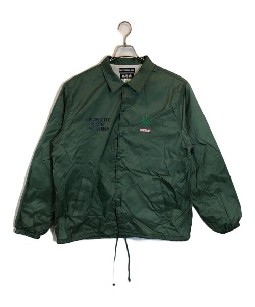 WACKO MARIA（ワコマリア）WACKO MARIA (ワコマリア) 舐達麻 (ナメダルマ) COACH JACKET グリーン サイズ:SIZE Lの古着・服飾アイテム