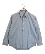 AURALEEオーラリー）の古着「Washed FINX TWILL SHIRT」｜ブルー