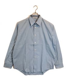 AURALEE（オーラリー）の古着「Washed FINX TWILL SHIRT」｜ブルー