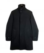 Junhashimotoジュンハシモト）の古着「STAND COLLAR COAT」｜ブラック