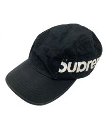 SUPREME（シュプリーム）の古着「side panel camp cap」｜ブラック