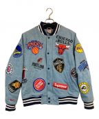 SUPREME×NIKEシュプリーム×ナイキ）の古着「NBA Denim Warm-Up Jacket」｜インディゴ