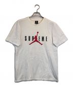 SUPREME×JORDANシュプリーム×ジョーダン）の古着「Jordan Tee」｜ホワイト