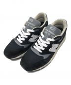 NEW BALANCEニューバランス）の古着「ローカットスニーカー」｜ブラック