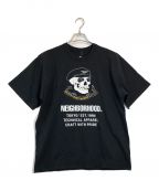 NEIGHBORHOOD×HARLEY-DAVIDSONネイバーフッド×ハーレーダビッドソン）の古着「Tシャツ」｜ブラック