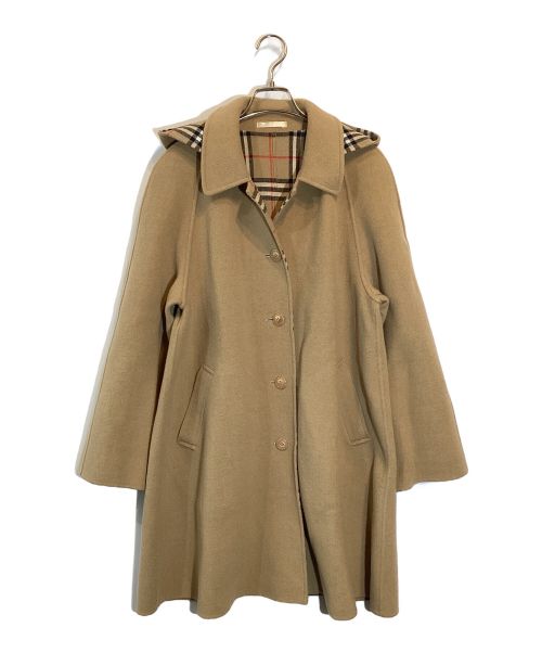 BURBERRY（バーバリー）BURBERRY (バーバリー) カシミヤブレンドウールコート ブラウン サイズ:SIZE 7の古着・服飾アイテム