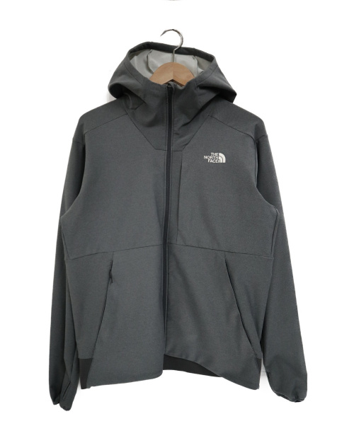 中古 古着通販 The North Face ザノースフェイス エイペックスソフトシェルパーカー グレー サイズ ｍ ブランド 古着通販 トレファク公式 Trefac Fashion