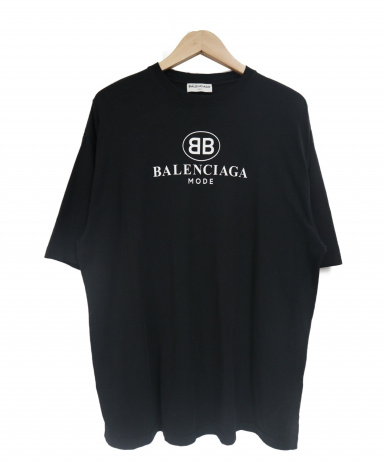 [中古]BALENCIAGA(バレンシアガ)のメンズ トップス プリントロゴTシャツ