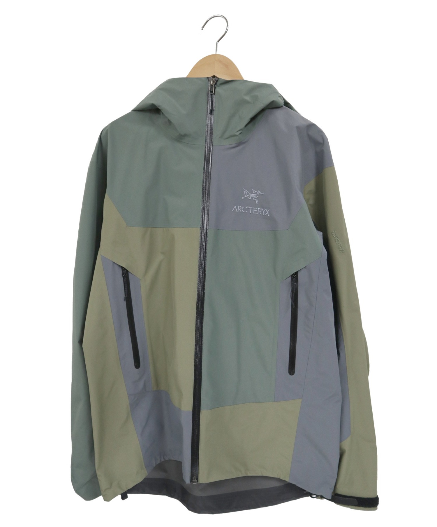 中古 古着通販 Arcteryx Beams アークテリクス ビームス 別注ベータslジャケット マウンテンパーカー グレー カーキ サイズ M Beta Sl Jacket ブランド 古着通販 トレファク公式 Trefac Fashion