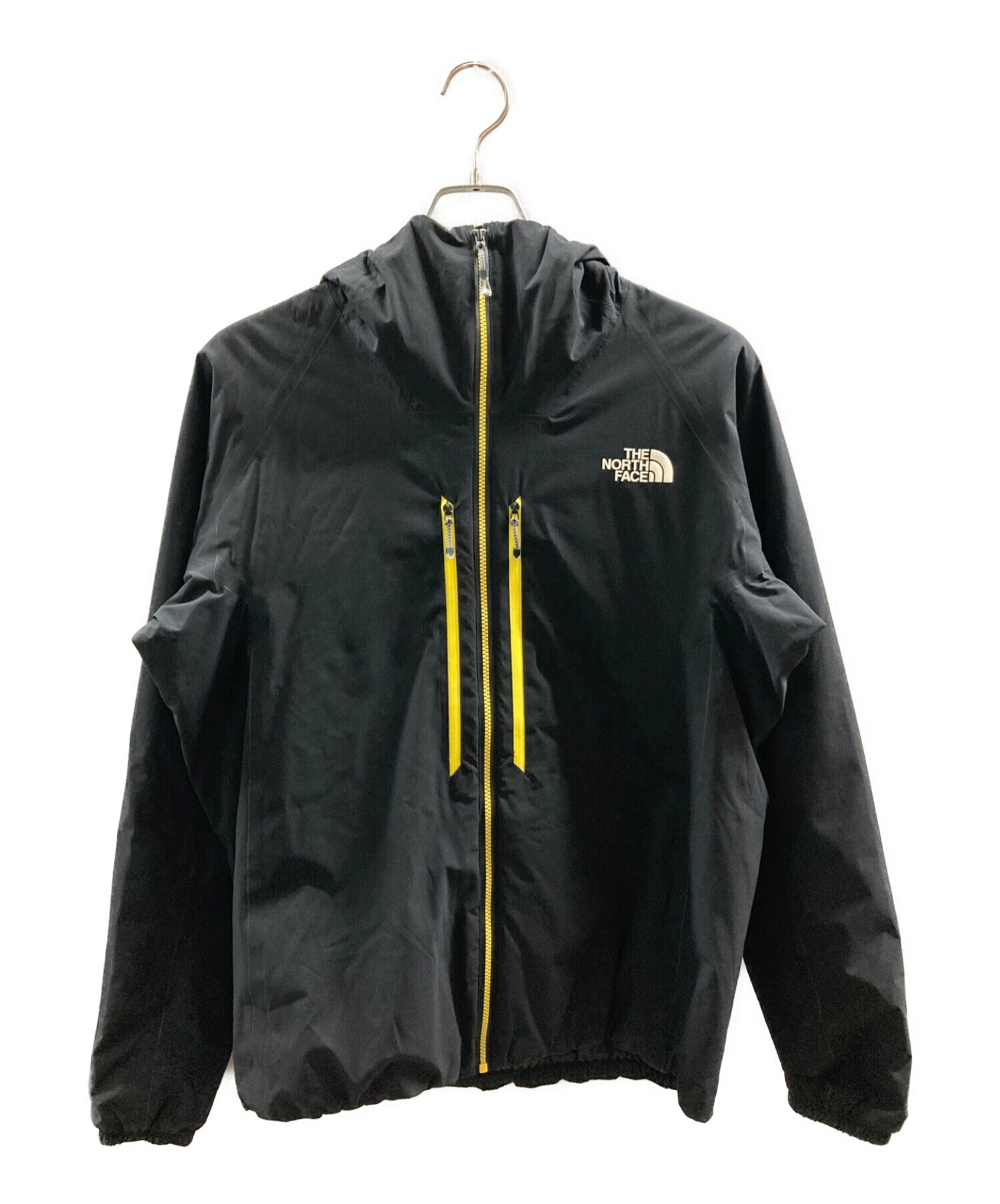 THE NORTH FACE (ザ ノース フェイス) WPB Ventrix Hoodie ブラック×イエロー サイズ:L