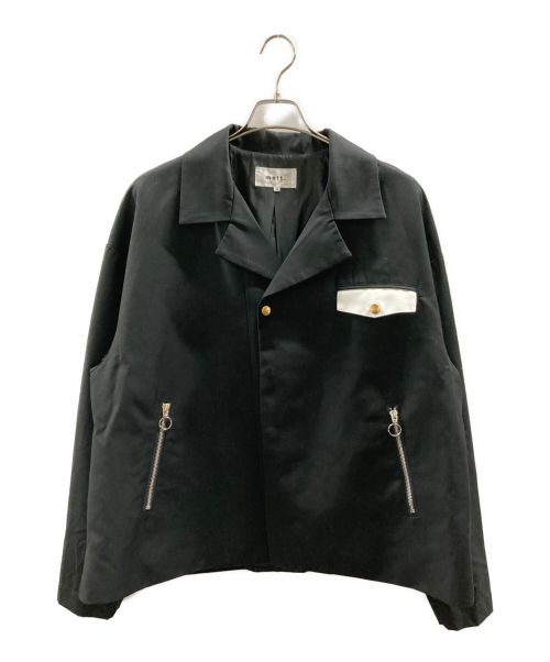 MELT（メルト）MELT (メルト) デザインジャケット ブラック サイズ:Ⅿの古着・服飾アイテム