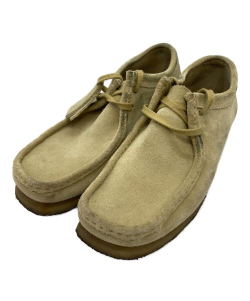 CLARKS（クラークス）CLARKS (クラークス) wallabee ベージュ サイズ:26㎝（US8）の古着・服飾アイテム