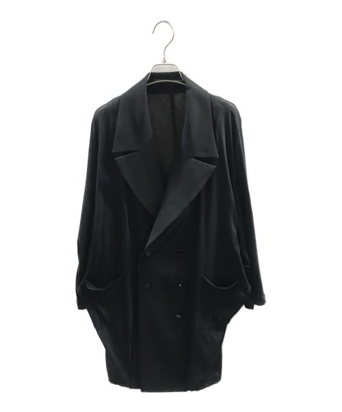 LIMI feu（リミフゥ）LIMI feu (リミフゥ) ワイドシルエットダブルテーラードジャケット ブラック サイズ:FREEの古着・服飾アイテム