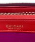 中古・古着 BVLGARI (ブルガリ) L字ファスナーロングウォレット ピンク サイズ:-：6000円