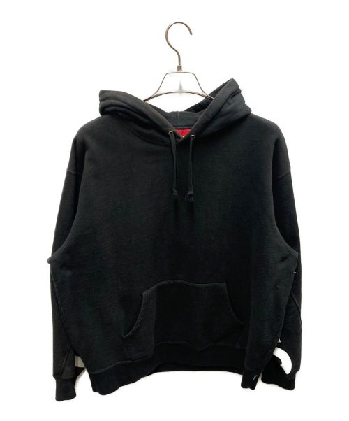 SUPREME（シュプリーム）SUPREME (シュプリーム) Cropped Panels Hooded Sweatshirt ブラック サイズ:Lの古着・服飾アイテム