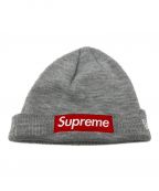 New Era×SUPREMEニューエラ×シュプリーム）の古着「Box Logo Beanie」｜グレー