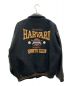 HARVARD SPORTS CLUB (ハーバードスポーツクラブ) レザースリーブスタジャン ブラック サイズ:3L：12800円