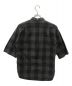 nonnative (ノンネイティブ) S/S COTTON BLOCK CHECK グレー サイズ:2：3980円