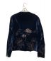 EMPORIO ARMANI (エンポリオアルマーニ) Velvet Emb Blouson ネイビー サイズ:48：37800円