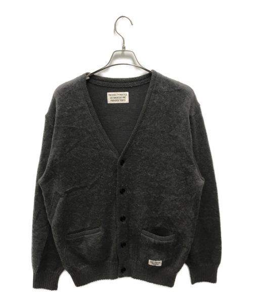 WACKO MARIA（ワコマリア）WACKO MARIA (ワコマリア) 21AW MOHAIR CARDIGAN (TYPE-1) グレー サイズ:Lの古着・服飾アイテム