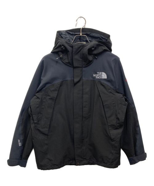 THE NORTH FACE（ザ ノース フェイス）THE NORTH FACE (ザ ノース フェイス) MOUNTAIN JACKET SUMMIT SERIES ネイビー×ブラック サイズ:Lの古着・服飾アイテム