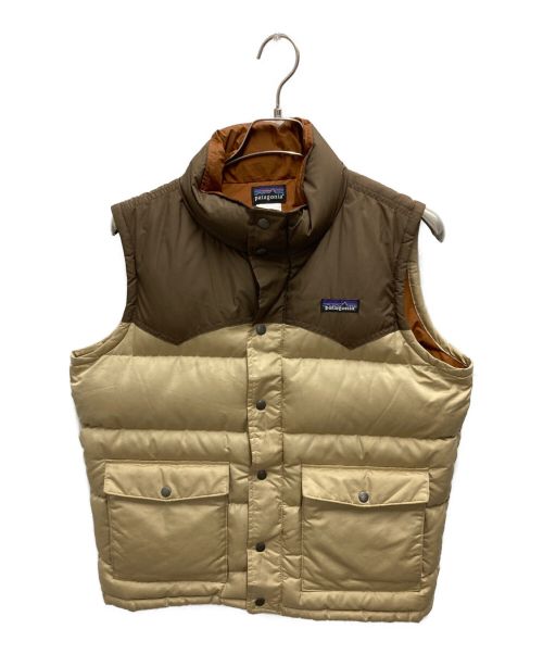 Patagonia（パタゴニア）Patagonia (パタゴニア) Slingshot Down Vest ブラウン サイズ:Mの古着・服飾アイテム