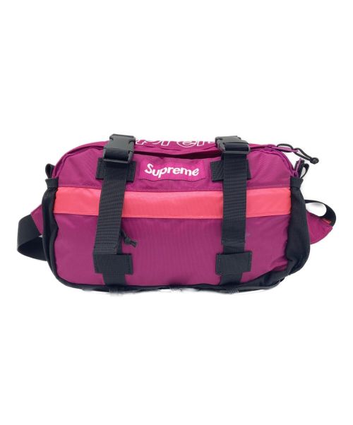 SUPREME（シュプリーム）SUPREME (シュプリーム) Waist Bag Magenta ピンクの古着・服飾アイテム