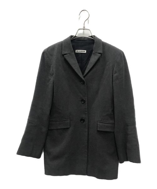 JIL SANDER（ジルサンダー）JIL SANDER (ジルサンダー) 3Bジャケット グレー サイズ:34の古着・服飾アイテム