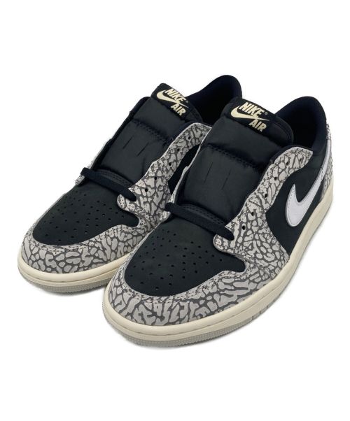 NIKE（ナイキ）NIKE (ナイキ) Nike Air Jordan 1 Retro Low OG ブラック×グレー サイズ:26.5cm（US8.5） 未使用品の古着・服飾アイテム