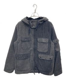 Engineered Garments（エンジニアド ガーメンツ）の古着「クルーザーパーカーウールジャケット」｜ブラック